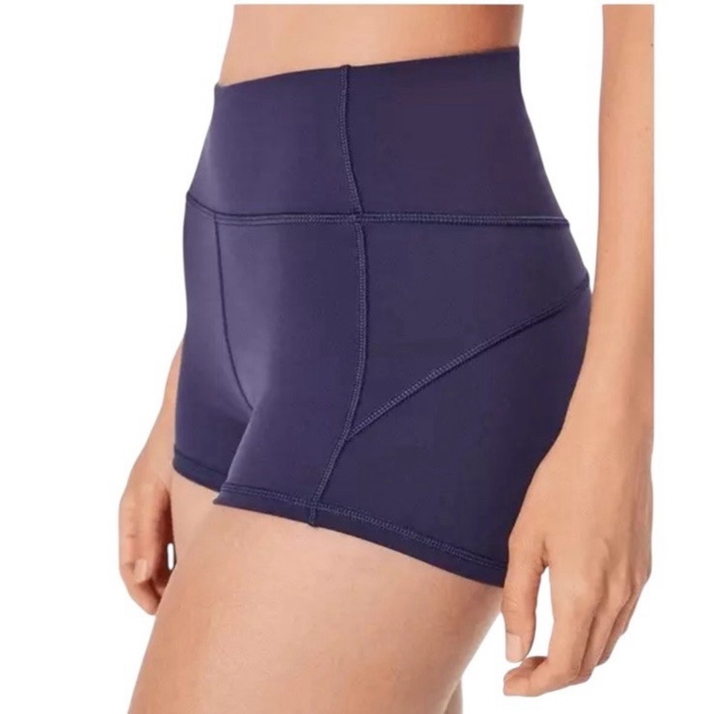 Lululemon Athletica In Movement 2.5” Purple High-Waisted Everlux Shorts